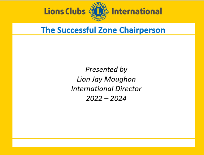 2026-2027 Zone Chair Training Cover